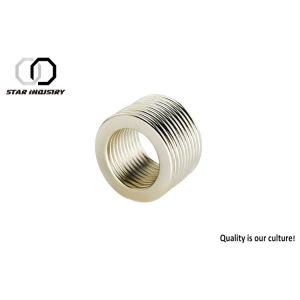 MSDS Approval N52 Qualified Ring Neodymium Permanent Magnets