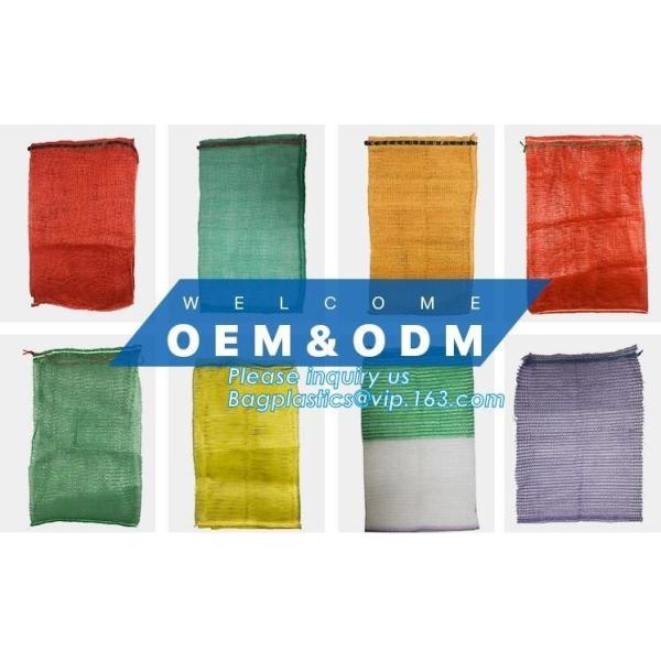 pe raschel bag Leno mesh bag orange mesh bags,New arrival potato bags raschel