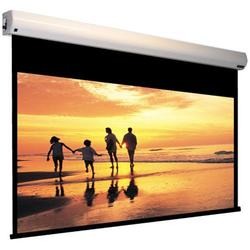 Quality HD Flexible White Motorised Projection Screens With Fiberglass Matte Material wholesale