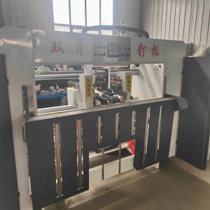 Semi Automatic Two Pieces Stitching Machine For Corrugated Box Making