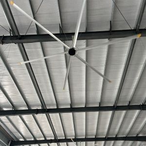 24ft Aluminum Magnesium Alloy HVLS Industrial Ceiling Fan For Warehouse High