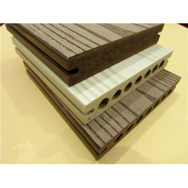 Quality Embossing Galling WPC Composite Decking Solid PVC Plastic Deckings wholesale