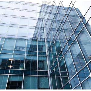 China Customized Glass Curtain Wall Energy Saving and Waterproof Sleek Modern Aesthetics Any Color Aluminium with on sale
