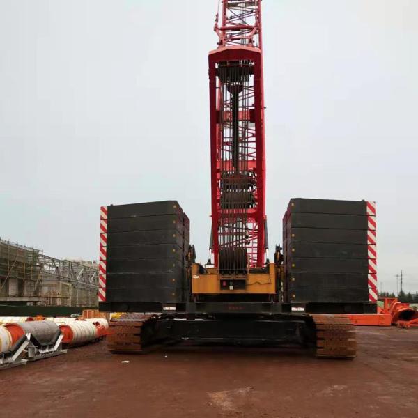 Quality 62m+42m Fixed Jib 320ton Crawler Crane  Improve Construction Efficiency wholesale