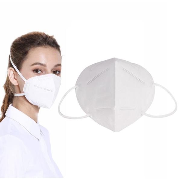 Quality Earloop KN95 Face Mask , Disposable Non Woven Sugical Mask 4 Ply Multi Colors wholesale