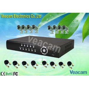Cheap 1/3 Sharp CCD, 540TV Lines DVR Kits with 8×20m BNC Wire and 8 CH Simultaneous Playback for sale