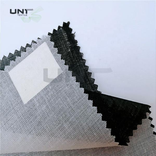 Quality Woven Fusible Shirt Interlining For Trousers Jackets 150cm Width wholesale