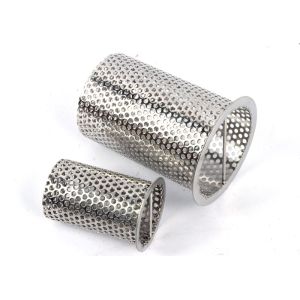 Cheap Customized Electrolytic Polishing Perforated Metal Pipe with Single or Double Punching Mesh and 0.5mm-20mm Hole Diameter for sale