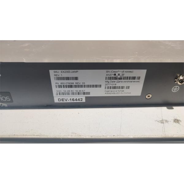 10/100/1000Mbps Juniper EX2300-24MP Services Gateway Full-Duplex Half-Duplex