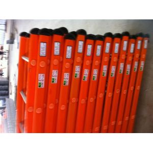 Metal Single Section Scaffold Step Ladder / Straight Aluminum Extension Ladder