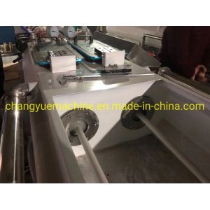 One Feed PVC Plastic Water Supply Pipe Making Machine Full Intermeshing