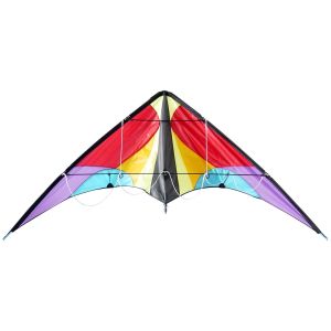 160*80cm Delta Stunt Kite OEM ODM Available Long Use Life Easy Carry