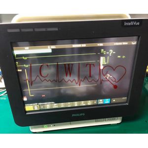 RESP NIBP SPO2 Intellivue Mx450 Patient Monitor Repair Hospital Use