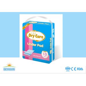 Cheap Professional Patient Disposable Bed Pads , Nonwoven Disposable Absorbent Sheets for sale