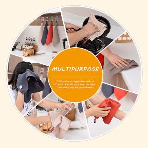 Bulk Cotton Hanging Multi Color Kitchen Dish Towels in QUICK-DRY with Super