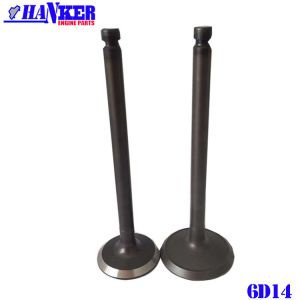 China ME031297 ME031154 Mitsubishi 6D14 6D16T Intake Exhaust Valve on sale
