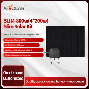 China Good Quality Best Sell 800w Balcony Solar Panel Module Sets Light Weight Semi-Soft PV Modules 23.5% Power Efficiency on sale
