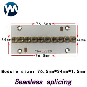 100W uv led 365nm High Power UV LED Chip 395nm For Printing Industries