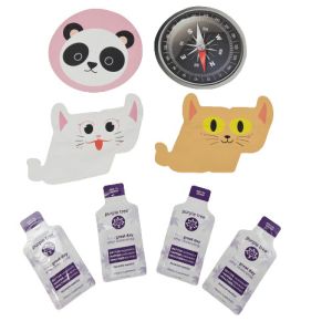 China Custom Printed Die Cut Mylar Bags 1g 3.5g 7g 14g 28g Child Resistant For Cookie Candy on sale