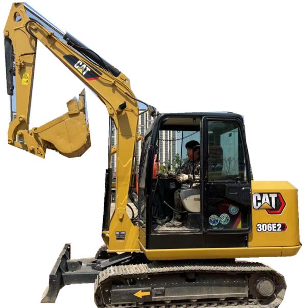 Quality 306E2 Caterpillar Used Mini Hydraulic Crawler Excavator 6 Ton wholesale