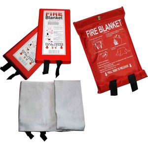 China LPCB EN1869 Fire Resistant Fire-fighting Blanket fire fighting equipments on sale