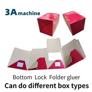 1100 Model Automatic 46 Corner Folder Gluer for Max Size 2 700mm Bottom Folding