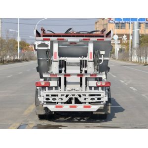 Custom's Requirement Met Pure Electric 4-Sided Self-Loading Garbage Truck for