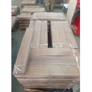 China 2.0 Thick American Walnut Wood Flooring Veneer AB Grade 125mm Width on sale