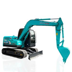 Cheap Used Kobelco SK75 Excavator Original ISUZU Engine 42kw Second Hand Kobelco Excavators for sale