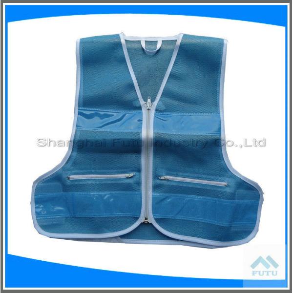 Quality new style reflective safety vest with pockets wholesale