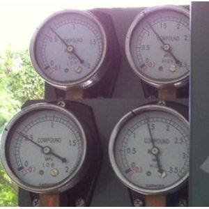 Hitachi screw compressor spare part pressure gauge