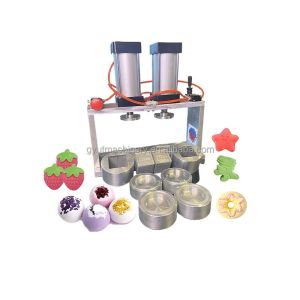 Cheap 2024 Hot Popular Pneumatic Bath Bomb Soap Maker Machine for Bubble Salt Production for sale