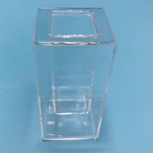Double Wall Square Quartz Tube Good Soldering Skills Low Thermal Expansion