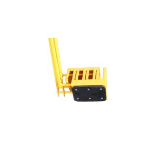 Traffic Yellow 151*218*816mm Smart Parking Lock