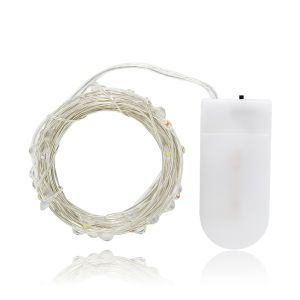 1M 10LEDs CR2032 Mini Starry LED Fairy String Lights