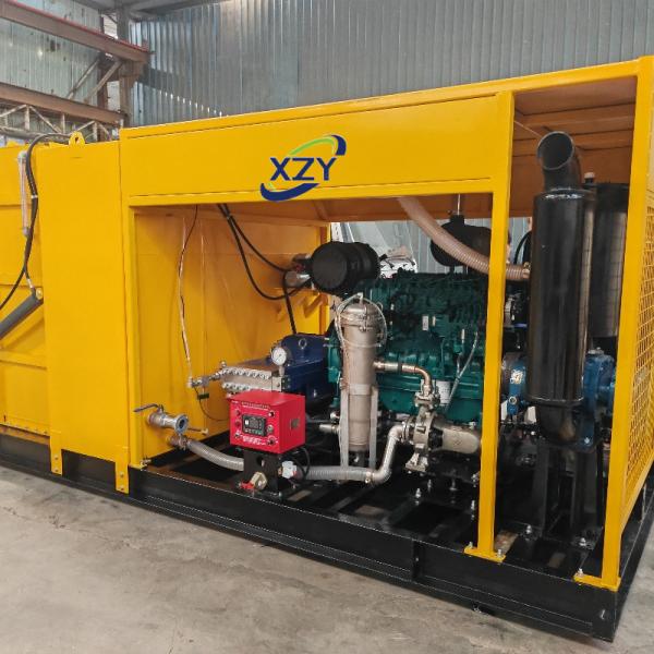 High Pressure Road Line Removal Machine 32l/Min-45l/Min Water Jet Cleaning Equipment