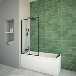 1400x800mm Professional Glass Shower Enclosures , Shower Enclosures With Screen
