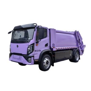 Pure Electric 8-Square Energy Compression Garbage Truck Meeting Customer
