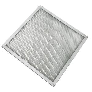 High Efficiency Hepa Pre Filter Aluminum Galvanized Frame With Wire Mesh