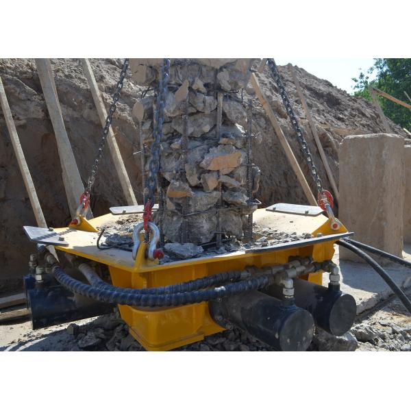 Quality SPF400B Square Concrete Pile Breaker Hydraulic With Five Patented Technologies Pile Cutter wholesale