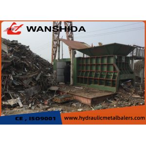 Horizontal Hydraulic Scrap Metal Shear 1400mm Baler Shear Machine For Dismantlin