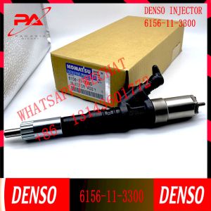 China 6D125 Excavator Fuel Injector Nozzle Assy 6156-11-3300 095000-1211 For PC400-7 PC450-7 on sale