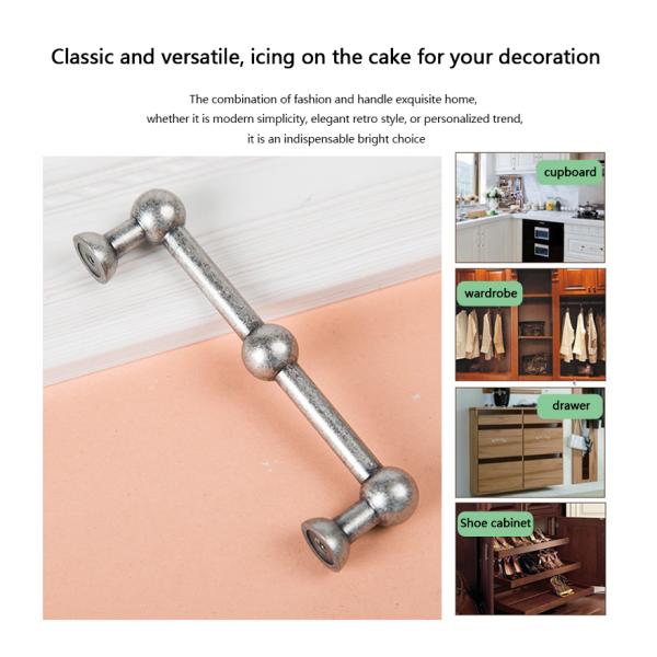 Metal Decorative Kitchen Cabinet Pulls