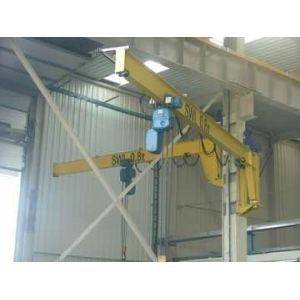 2-6m Span 500KG Double Arm Jib Crane 360 Degree Slew Angle