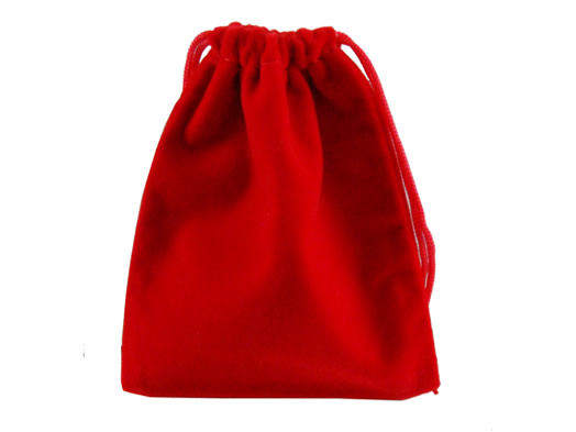BRC Pantone Velvet Drawstring Pouch bag Small ISO9001 For Gift Wedding