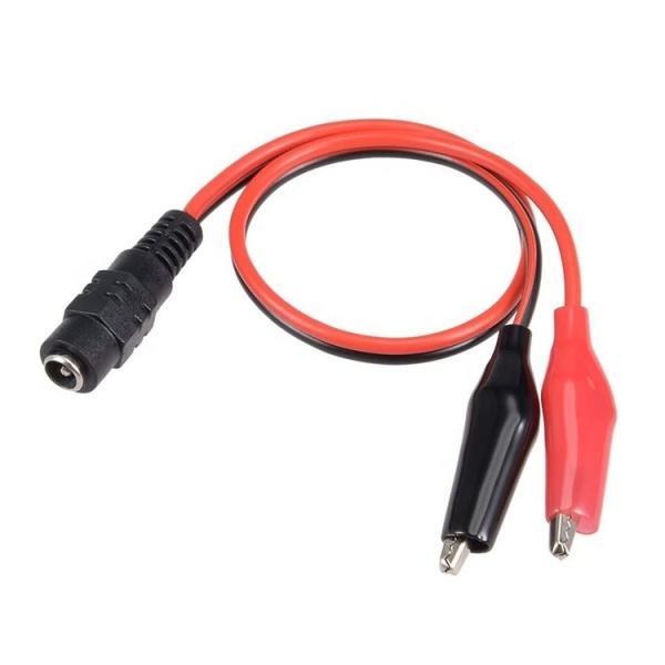 Quality 5.5x2.1mm DC Female to Dual Alligator Clips Power Testing Adapter Cable wholesale