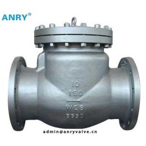 Carbon Steel JIS 10K WCB SUS304 Trim Flanged RF OS&Y BB 10K Swing Check Valve