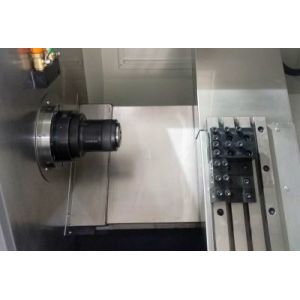Single Spindle CNC Lathe Machines HK35L Knife Row Type Turning Processing