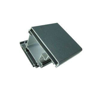 6063 T5 Aluminum Window Profile Color Powder Coated Surface Arabia