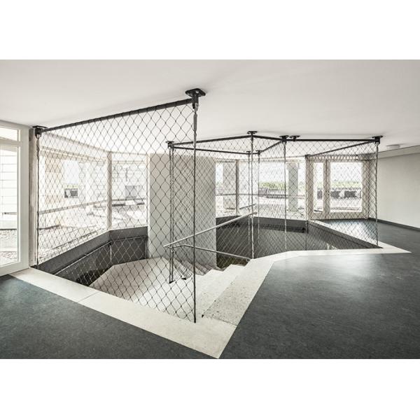 316l 7x7 Stainless Steel Wire Rope Mesh 1.6mm For Architecture Handrail Infill